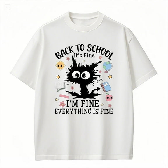 Funny Back to School T-Shirt – Student Life Humor Graphic Tee, Made & Shipped in USA