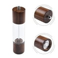 Manual Salt Pepper Mill Grinder Wooden Muller Seasoning Spice Milling