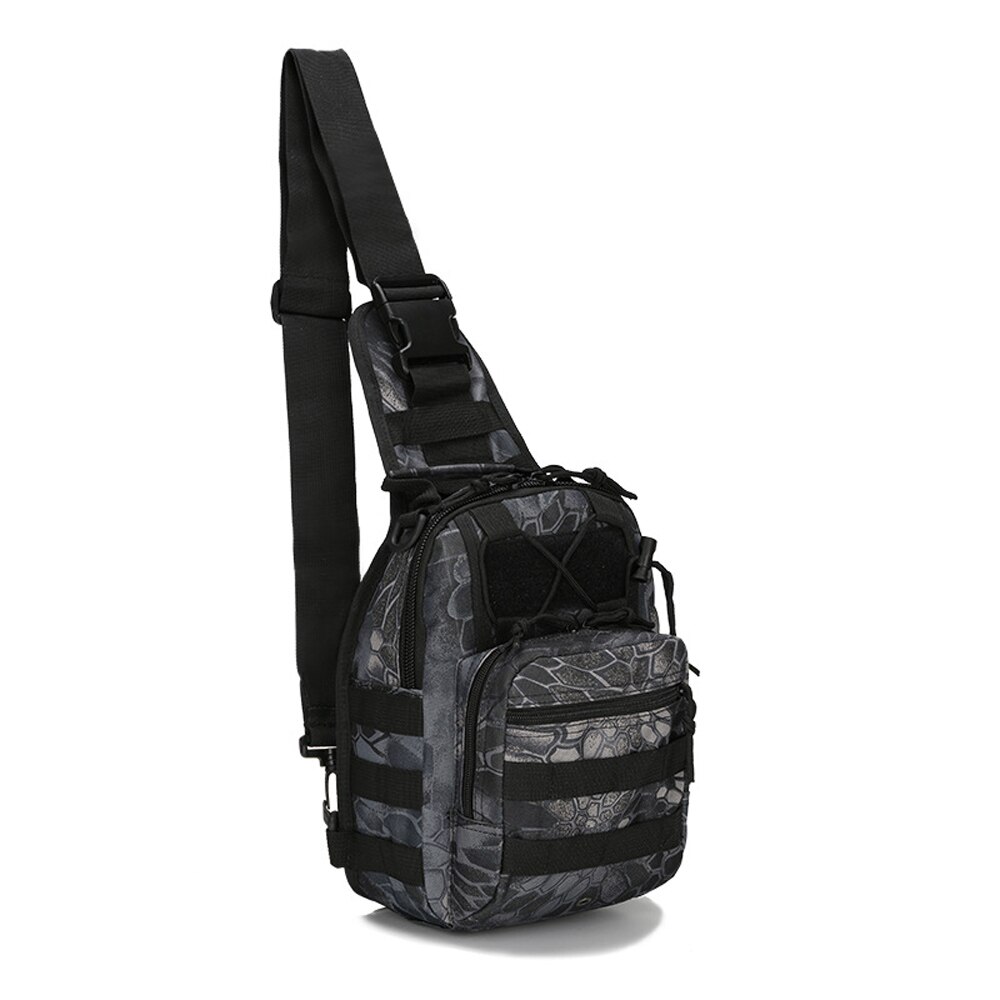 Backpack Outdoor Sports Bags knapsack rucksack Hiking pack shoulder waterproof Camping Travel bag(Black/Grey) - image 1 of 7