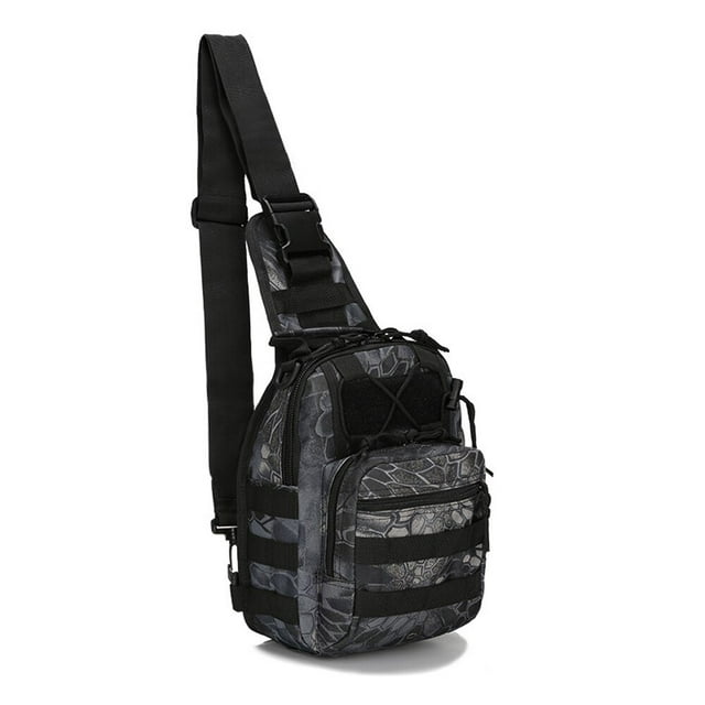 Backpack Outdoor Sports Bags knapsack rucksack Hiking pack shoulder waterproof Camping Travel bag(Black/Grey)