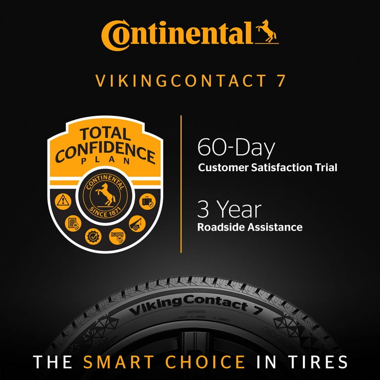 Continental VikingContact 7 Winter 225/40R18 92T XL Passenger Tire