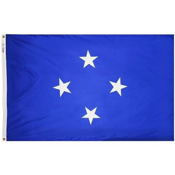 4x6' DURAWAVEZ MICRONESIA NYLON FLAG CH&G