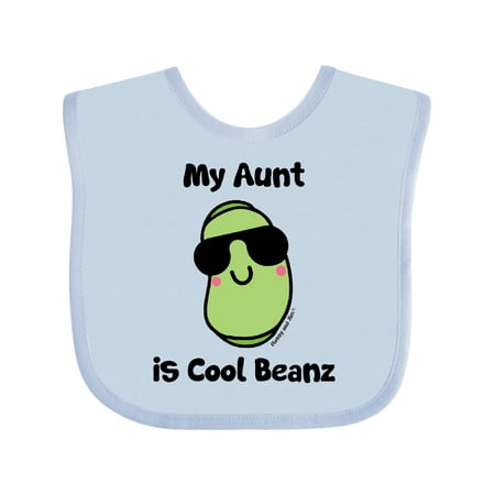 

Inktastic Cool Beans Aunt Gift Baby Boy or Baby Girl Bib