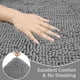 thumbnail image 2 of Juego de alfombras de baño LOCHAS de 2 piezas, suaves y antideslizantes, color gris, 2 of 8