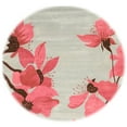 thumbnail image 4 of Tapis de Jasmin de Transition Bleu Laine à la Main, 4 of 4