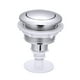 thumbnail image 1 of Botón de descarga del tanque del inodoro, botón de descarga simple, suministros para inodoros, reemplazo de lavabo plata, 1 of 8
