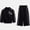 Black Soot, variant on Toddler Girls Full Zip Tracksuit, Sizes 12M-5T