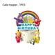 thumbnail image 1 of Teletubbies decoración de fiesta de cumpleaños para niños, vasos de papel, plato, tenedor, cuchillo, globo, mantel, bandera para pastel, colocación, suministros para niños, 1 of 4