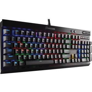 Corsair K70 LUX RGB RAPIDFIRE Mechanical Gaming Keyboard - USB Passthrough & Media Controls - Fastest & Linear - RGB LED