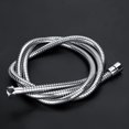 thumbnail image 2 of Stainless Steel Shower Hose Extra Long Handheld Shower Head Hose Replacement 1.5m/4.9ft, 2 of 8