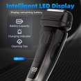 thumbnail image 2 of Electric Razor for Men - Cordless Foil Shaver with Pop-Up Trimmer, Lightweight Handheld Design Hair Trimmer with LED Display, 2 of 7