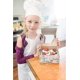 thumbnail image 2 of Kids Chef Outfit Apron Set Chef Hat Sleeves Aprons For Kids - Boys Girls, 2 of 5