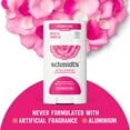 thumbnail image 3 of (2 Pack)Schmidt's Aluminum Free Natural Deodorant Rose & Vanilla, 2.65 oz, 3 of 11