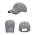 thumbnail image 3 of Gorra de béisbol bordada para hombre - Ajuste clásico - Ajustable - Gorra para pareja - Poliéster, 3 of 3
