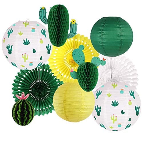 Kit de decoración de fiesta Zilue con temática de cactus para fiesta de cumpleaños