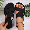 thumbnail image 5 of Orthopedic Sandals for Women Hollow Mesh Slide Shoes with Arch Support Comfortable Beach Flats Toe Ring Slippers, 5 of 5