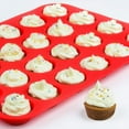thumbnail image 5 of Silicone Muffin Pan Mini 24 Cups Cupcake Pan, Nonstick Food Grade Silicone Baking Pan 1 Pack, 5 of 5