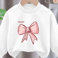 thumbnail image 5 of TOWED22 Toddler Baby Girl Boy Outfits Clothing Set 2pcs Long Sleeve Graphic Print T Shirt and Joggers Pants Fall Winter Clothes Casual(White,6-7 Y), 5 of 5