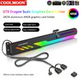 thumbnail image 3 of GT8 Graphics Card Support 5V 3pin ARGB GPU Holder Aluminum Alloy Shell Video Card Stand for ASUS/MSI/GIGABYTE/ASRock WHITE, 3 of 6