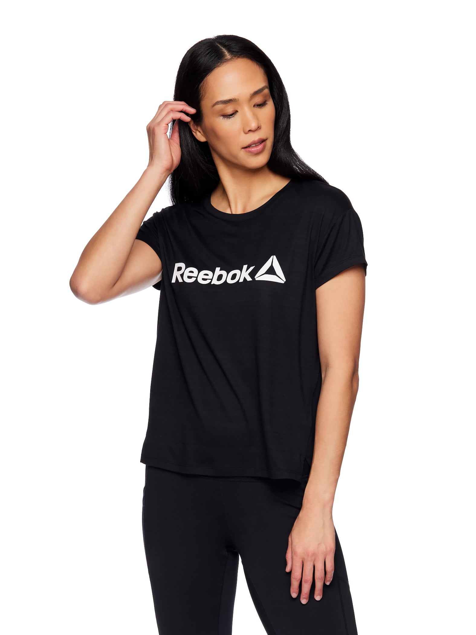 Reebok Women's Revolve Short Sleeve Graphic Tee