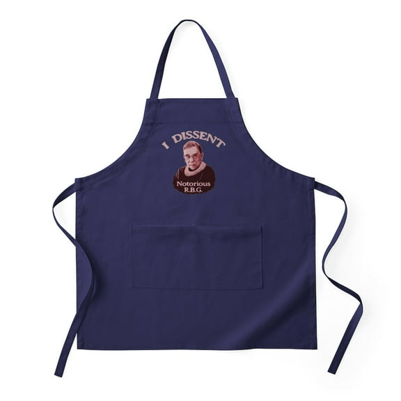 CafePress - Notorious RBG P Apron (Dark) - Kitchen Apron with Pockets, Grilling Apron, Baking Apron