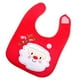 thumbnail image 3 of Babero navideño para bebés, encantador babero para bebés, toalla de saliva, para el almuerzo, baberos para bebés recién nacidos (color y estilo al azar), 3 of 5