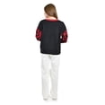 thumbnail image 3 of Sueter navideño divertido Roman Fashion /Juvenil, ABW37 (Negro) negro CH, 3 of 5