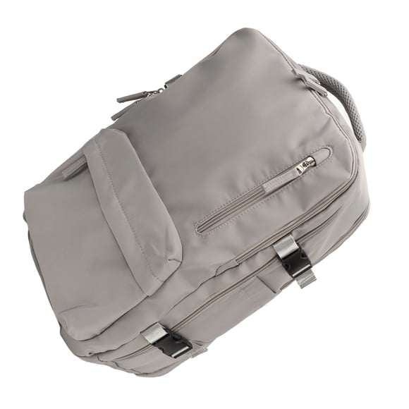 M Buder Mochila de Viaje para Mujer Grande y Ligera, Equipaje de Mano Multifuncional para Viajes Cortos, Compartimentos Impermeables, 48 cm / 18.9 in, Gris