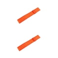 thumbnail image 4 of Cateissary Cake Pan Strip Cloth DIY Cake Tray Strip Anti-deformación resistente al calor para hornear hoja cinturón, naranja Naranja 2piezas, 4 of 6