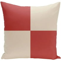 Simply Daisy 16" x 16" Holiday Brights Collection Geometric Outdoor Pillow