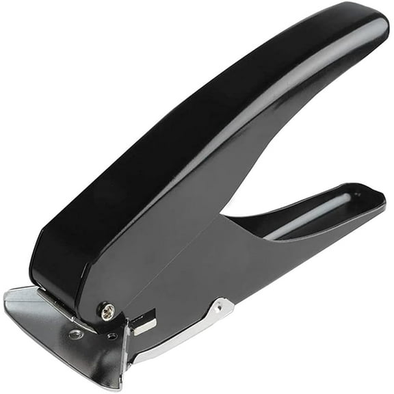 Heavy Duty Round Corner Punch: 2 in 1 Multifunctional Corner Puncher for Name Card, Paper, Plastic, Single Hole Punch with Ergonomic Handle, Office Supplies