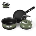 thumbnail image 2 of Juego de utensilios de cocina para acampar Odoland, antiadherentes, con hervidor de agua, 1,2 L, 5 unidades, 2 of 8