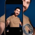 thumbnail image 3 of Smart Health Ring, Smart Ring Fitness Tracker Step Counting 50 Meter Waterproofing Multifunctional Display Screen  for Sports Running Size 8 Inner Dia.: 18.2mm / 0.72in,, 3 of 7