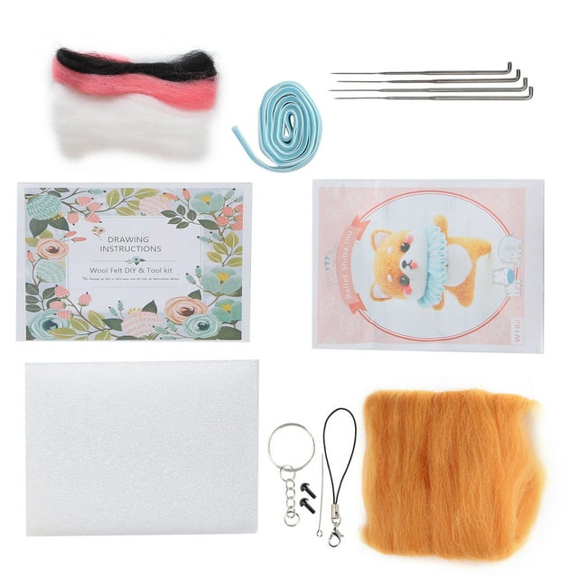 Felting Tool,Needle Felting Kit Wool Wool Felt Tools Needle Felting Kit Smart Functionality