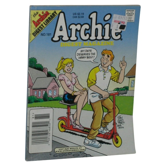 Archie Comics Digest Magazine Paperback Book Issue #181