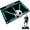 football pads, variant on Football Footstep Training Mat, Dribble Silent Auxiliary Props Soccer Trainer With Innovative L-Shaped Design For Mastering Quick Direction Changes In Soccer Practice Sessions,