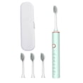 thumbnail image 2 of Cepillo de dientes eléctrico con 4 cabezales, temporizador de 6 velocidades, IPX7, nuevo cepillo de dientes eléctrico mejorado., 2 of 9