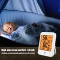 thumbnail image 2 of Generic Air Temperature Thermometer,room Hygrometer Thermometer | Temperature And Humidity Monitor For Baby Room, Living Room, Basement, Greenhouse, O, 2 of 5