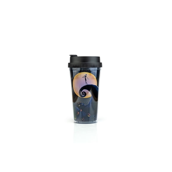 The Nightmare Before Christmas Graveyard Scene Travel Mug | Holds 16 Ounces