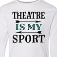 thumbnail image 4 of Inktastic Theatre is My Sport Drama Acting Long Sleeve Youth T-Shirt, 4 of 5