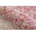 thumbnail image 4 of Momeni ISABEISA-1PNK5373 Isabella Machine Made 100 Percent Polyester Rectangle Rug, Pink - 5 ft. 3 in. x 7 ft. 3 in., 4 of 4