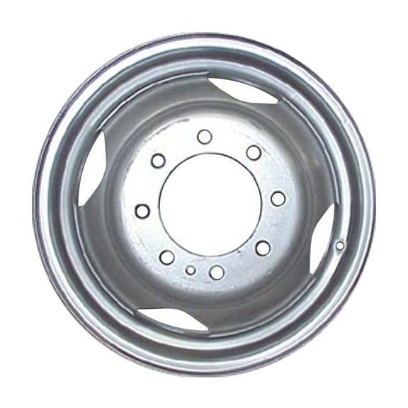 New Aftermarket Painted Silver Steel Wheel 16 x 6 4 Slot Style fits 1994-1999 Dodge Ram 3500