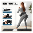 thumbnail image 3 of Cinturon Entrenamiento Empuje Ajustable Mancuerna Xtellar Negro, 3 of 4