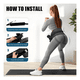 thumbnail image 3 of Cinturon Entrenamiento Empuje Ajustable Mancuerna Xtellar Negro, 3 of 4