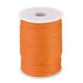 thumbnail image 1 of Cuerda de polipropileno trenzada Uxcell de 1/16 de pulgada, cuerda de nylon de 328 pies para tendedero, camping, exterior, naranja claro, 1 of 6
