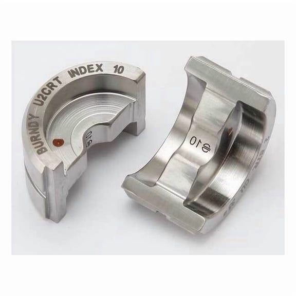 Burndy Crimping Die,U Style,12 tons,2 AWG U2CRT