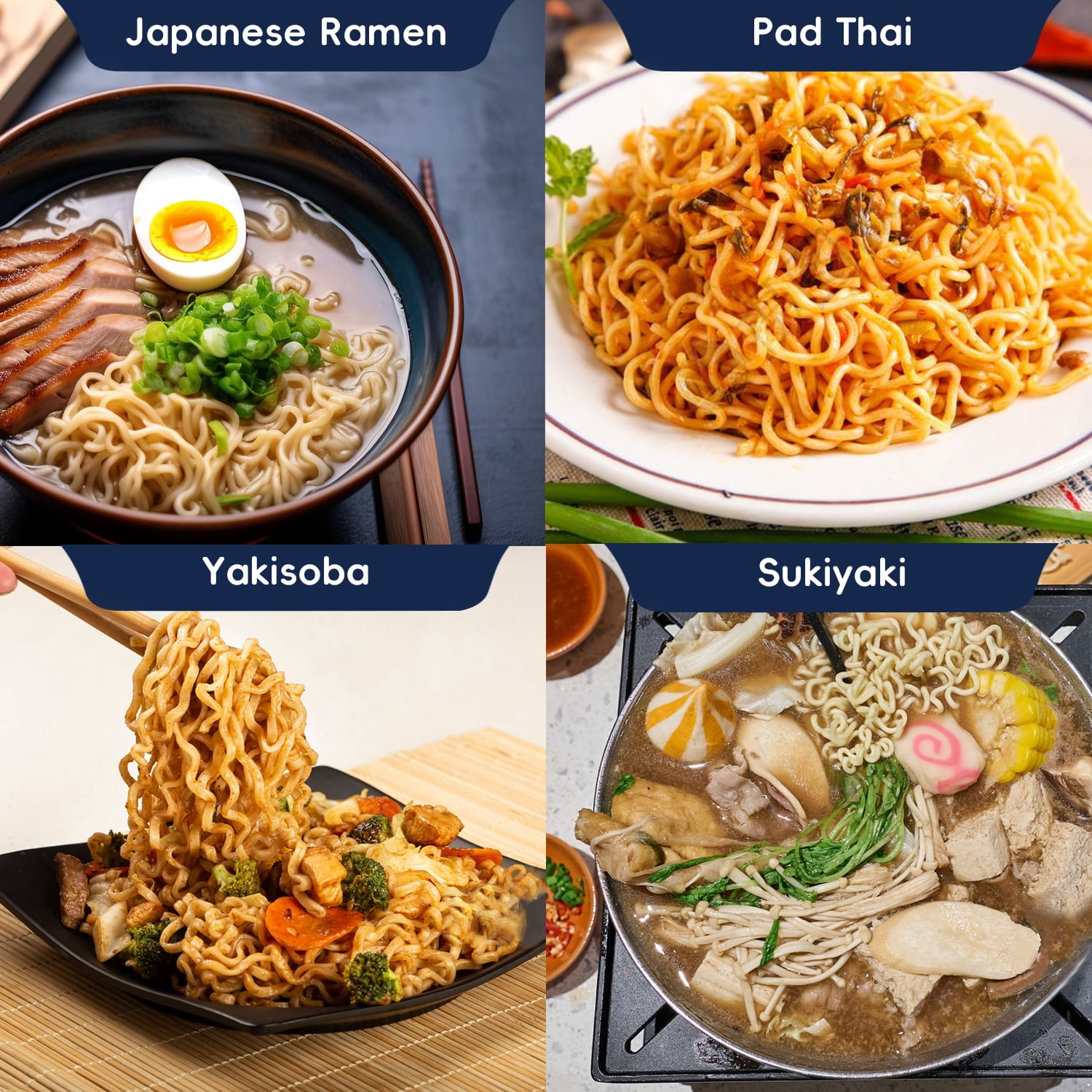 SUNGIVEN Organic Ramen Noodles, Healthy Low Sodium Noodles, Ready in 3 Minutes, Non-Fried Instant Noodles, No Additives or Preservatives, 2.46 OZ (Pack of 20) 49.38 Oz