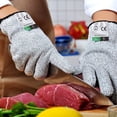 thumbnail image 3 of Guantes de trabajo anticortes suyoo 20 cm jardinería certificación EN388 protección nivel 5, 3 of 5