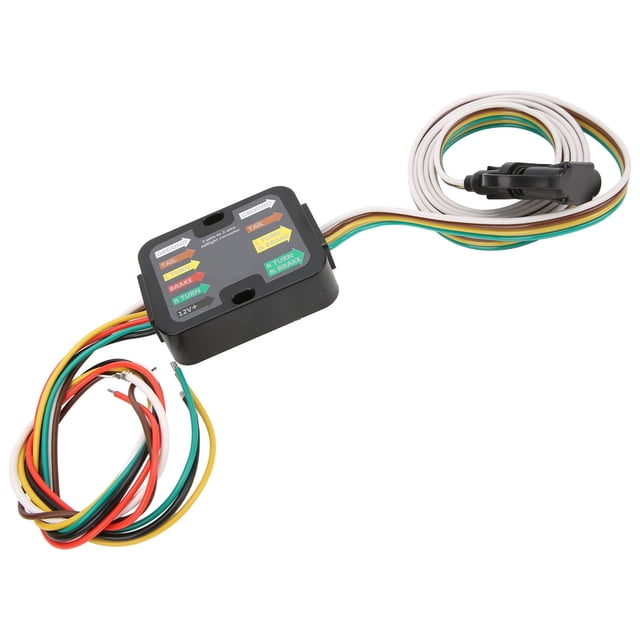RV Taillight Converter, Stable Performance Reliable Durable Trailer Wiring Converter Powered 3 To 2 Wire For RV Accessories