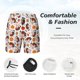 thumbnail image 3 of Fotbe Turkey And Thanksgiving2 Traje de Baño para Hombre – Shorts de Natación de Secado Rápido con Forro y Bolsillos-Medium, 3 of 6